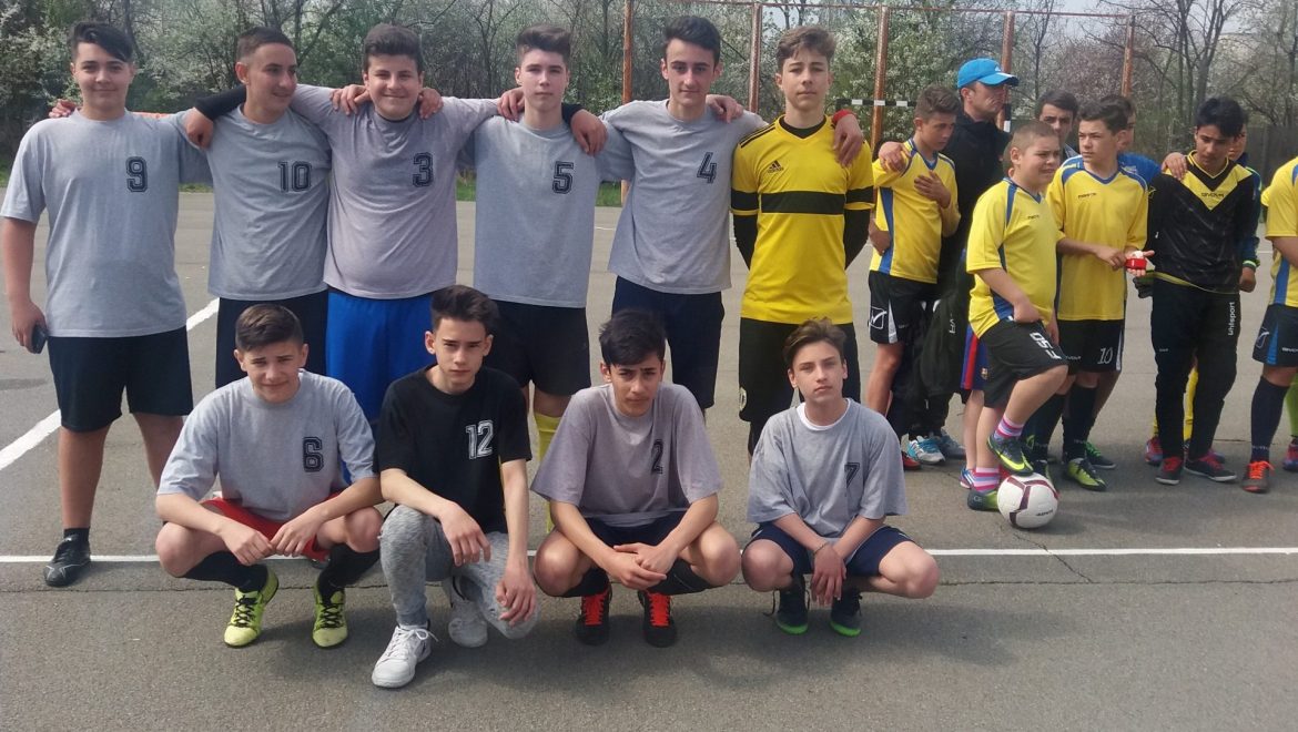 LOCUL I LA ETAPA JUDETEANA FOTBAL- GIMNAZIADA 2017