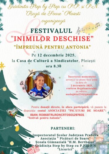 Festivalul Inimilor Deschise – Împreună pentru Antonia